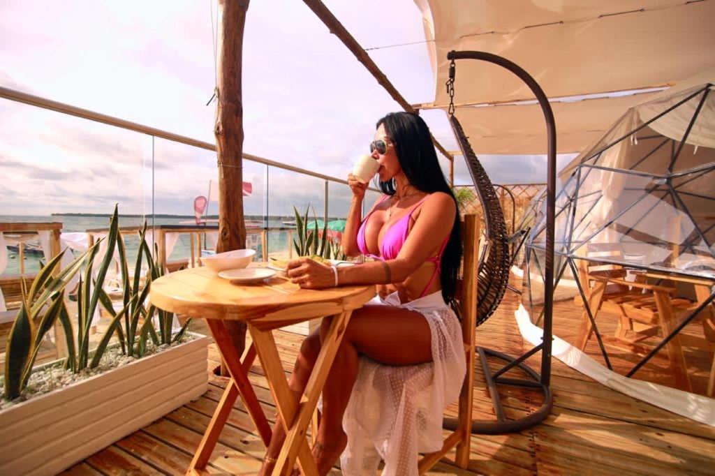 La Cabana Glamping Geronimo プラヤ・ブランカ エクステリア 写真